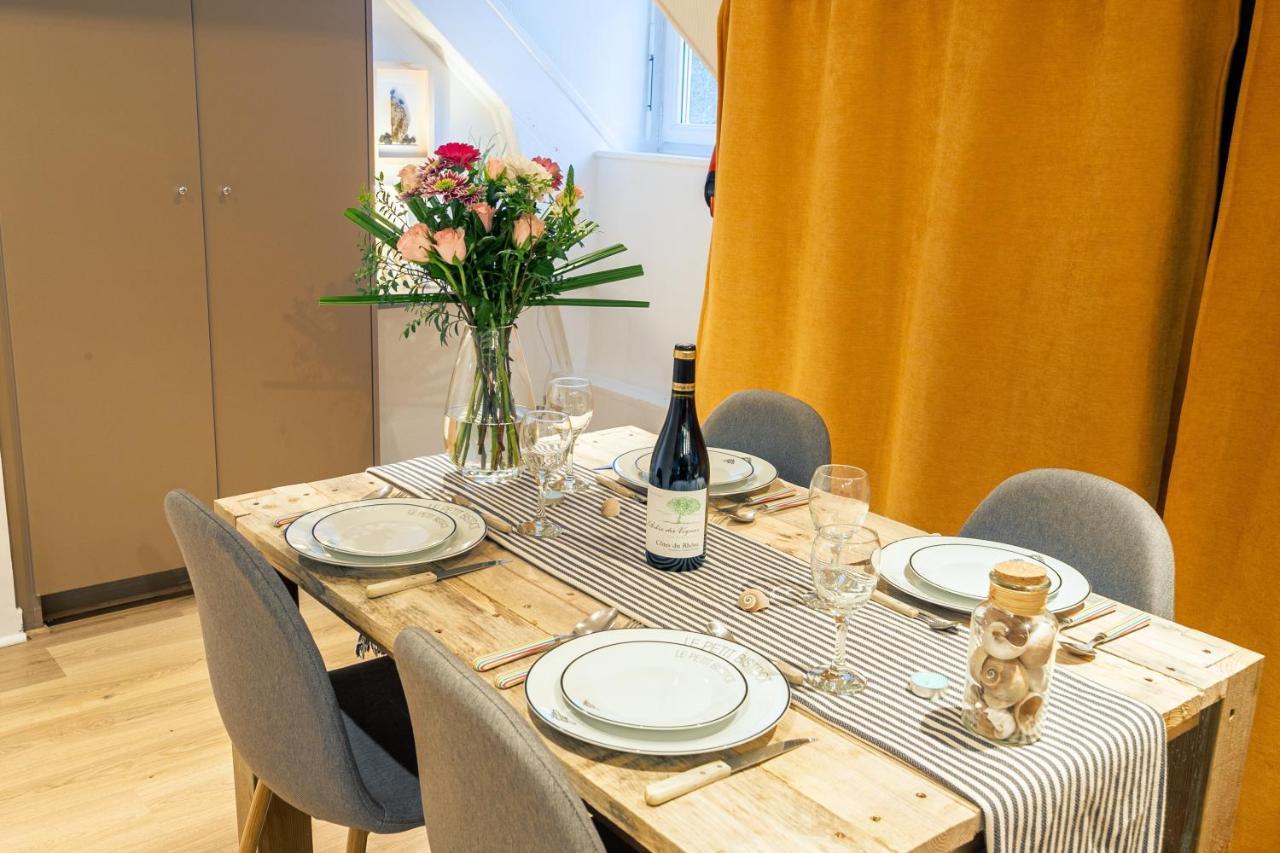 Apartamento Le Petit Mélorien Saint-Méloir-des-Ondes Exterior foto
